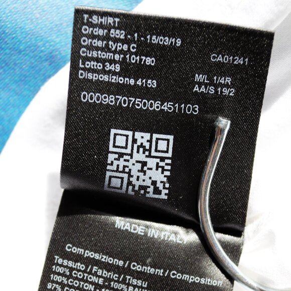 BNWT SS19 CALVIN KLEIN 205W39NYC "JAWS" TSHIRT WHITE S & M - Picture 13 of 14